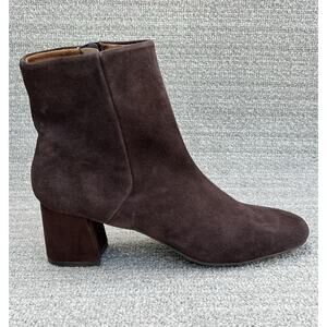 Blondo Waterproof Alida Elegant Versatile Suede Brown Bootie Women’s Size 9.5 US